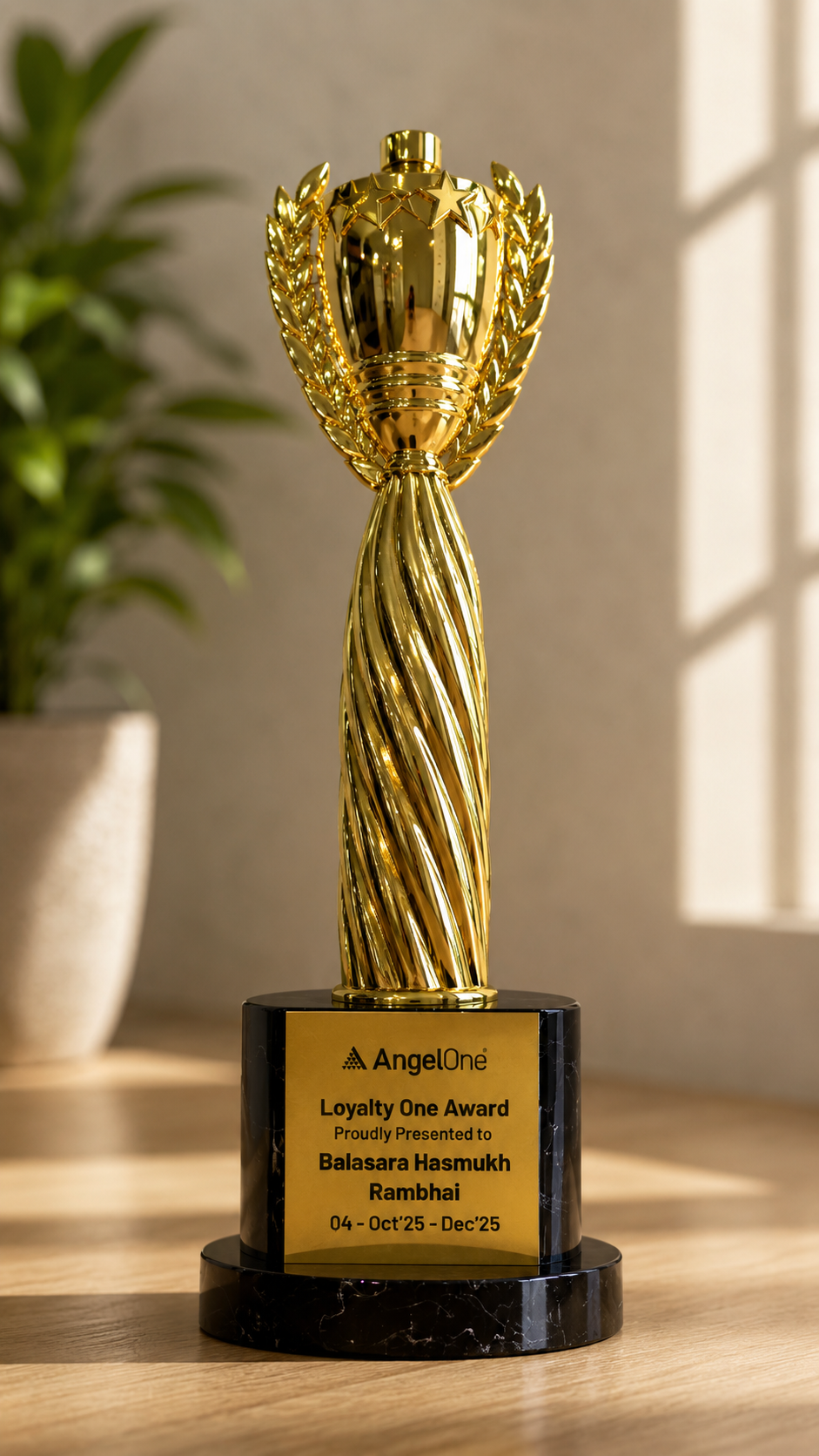 Angel One Loyalty One Award